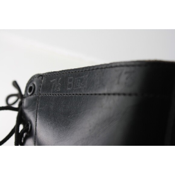 VTG. BF Goodrich Boots Army Sz 7.5 Black Goodyear Military Combat Y2K - Picture 8 of 9